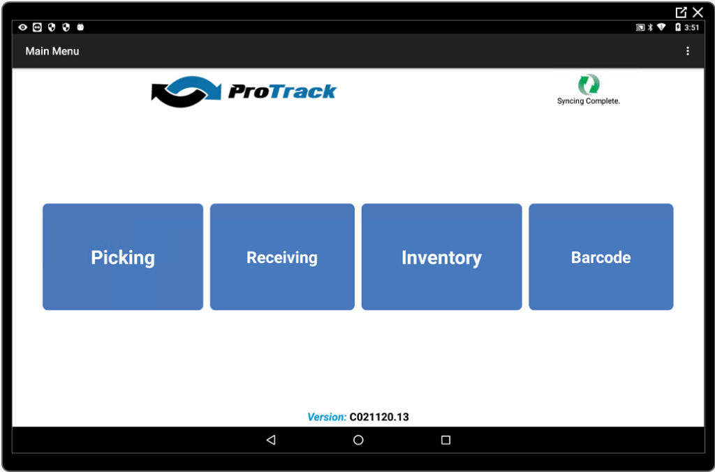ProTrack Warehouse Inventory